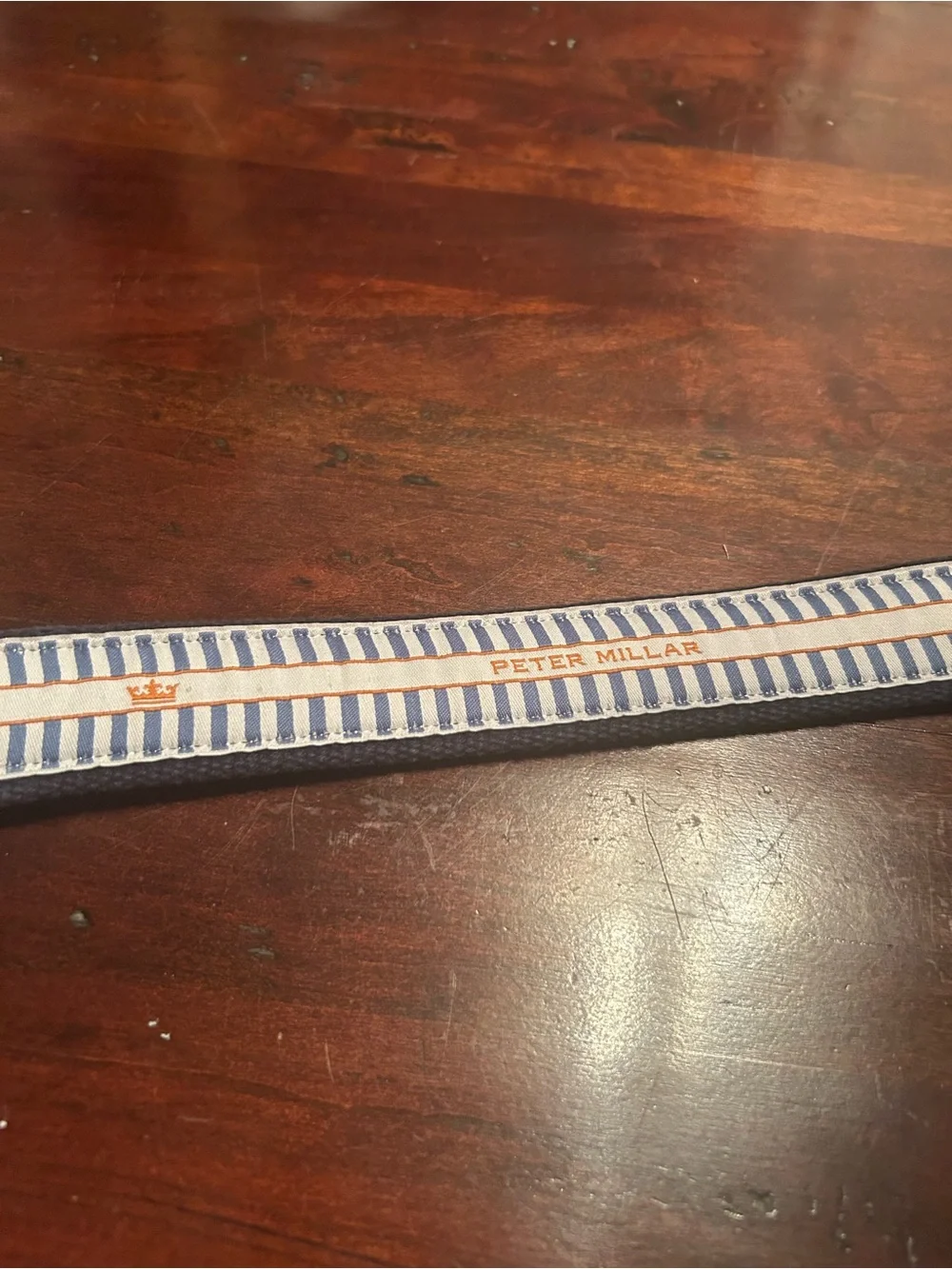 Men’s Woven Lakeside Country Club Peter Millar Belt Size 36